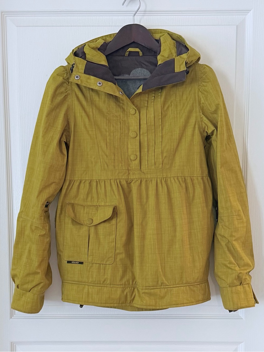 Holden Women's Hooded Jacket in Yellow